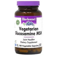Bluebonnet 베지테리안 글루코사민 MSM 베지터블 캡슐, 3개 상품 이미지