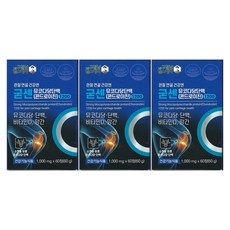 고철남헬스케어 관절 연골 건강엔 굳센 뮤코다당단백 콘드로이친 1200 1000mg x 60정 3개 상세 이미지
