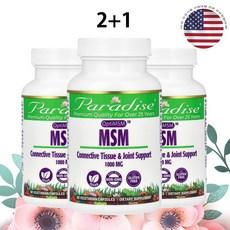 파라다이스허브 MSM 식이유황 1000mg 90캡슐 3개 상품 이미지