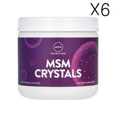 MRM 뉴트리션 MSM 크리스탈 1 000mg 200g(7.05oz), 6개, 200g 상품 이미지