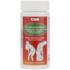 글루코사민 콘드로이틴 MSM 커큐민 강황 보스웰리아 - 등 무릎 손 유연성 이동성 . 여성 남성 . 90캡슐, 90정, 1개 상세 이미지