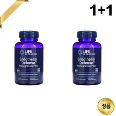 1+1 라이프익스텐션 석류 추출물 60 소프트젤 단백질 멜론 농축액 플라보노이드, 2개, 60정