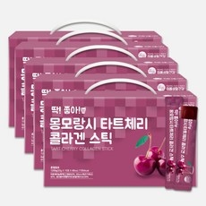 미쁨생활건강 딱좋아 몽모랑시 타트체리 콜라겐 젤리스틱, 300g, 20개 상세 이미지