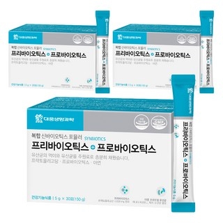 대웅생명과학 프리바이오틱스+프로바이오틱스 유산균, 150g, 1개 상세 이미지