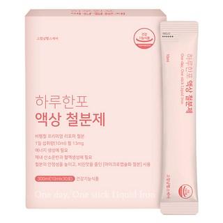 고철남헬스케어 하루한포 액상 철분제, 30포 상품 이미지