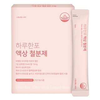 고철남헬스케어 하루한포 액상 철분제, 30포 상세 이미지