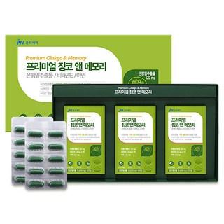 JW중외제약 프리미엄 징코 앤 메모리, 30정, 3개 상품 이미지