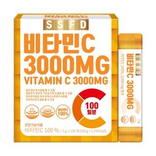 순수식품 비타민C 3000 가루 분말 스틱 파우더, 300g, 1개 상세 이미지