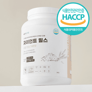 프리미엄 곡물 탄수화물 살찌는 보충제 WPI 게이너 벌크업 프로틴 자이언트 밀스 2KG 상품 이미지