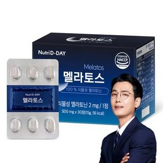 뉴트리디데이 식물성 멜라토닌 함유 멜라토스, 30정, 1개 상품 이미지