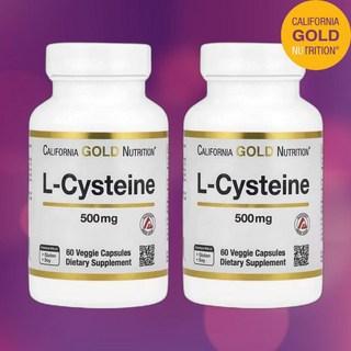 CGN 엘 시스테인 AjiPure 500mg 60정 L cysteine ajipure 2병