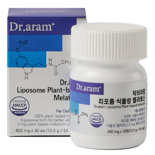 닥터아람 리포좀 식물성 멜라토닌, 30정, 1개 상세 이미지