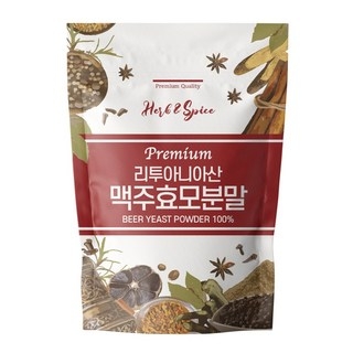 해나식품 리투아니아 맥주효모분말 & 가루, 1kg, 1개 상세 이미지