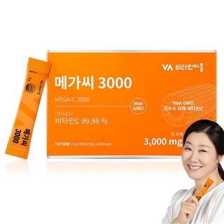 비타민마을 메가씨 3000 비타민C 분말 스틱, 270g, 1개 상세 이미지