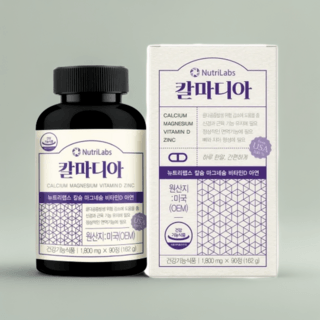 뉴트리랩스 칼마디아 영양제, 90정, 1개 상세 이미지
