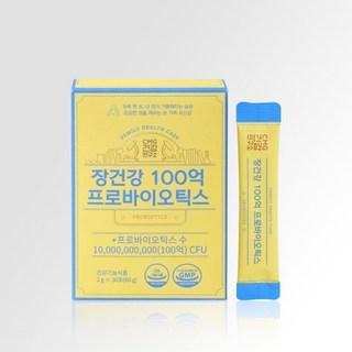 장건강 100억 프로바이오틱스 보장균수 유산균 30p, 60g, 1개 상품 이미지