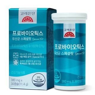 고려은단 프로바이오틱스 스페셜핏 30캡슐, 30정, 1개 상품 이미지