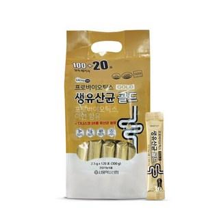 서울약사신협 프로바이오틱스 생유산균 골드 2.5g 120포 (리필팩), 300g, 1개 상품 이미지