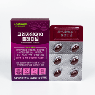 리프네이드 코엔자임Q10 플래티넘 미국산 코큐텐, 30정 상품 이미지