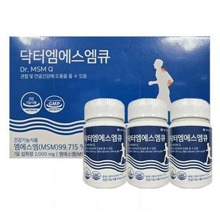 매니스 닥터 엠에스엠 큐 msm, 120정, 3개 상품 이미지