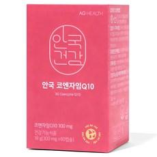 안국건강 안국 코엔자임Q10, 60정, 1개 상품 이미지