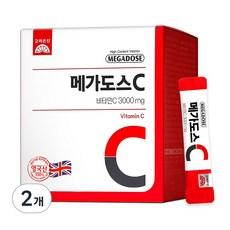 메가도스 비타민C 3000mg, 180g, 2개 상품 이미지