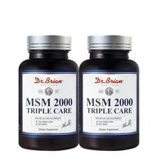 닥터브라이언 MSM 2000 트리플케어, 120정, 162g, 2개 상품 이미지