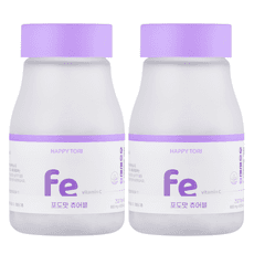해피토리 키즈 철분제 아이튼튼츄 60p, 60정, 2개 이미지