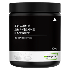 잠백이 퓨어 크레아틴 모노 하이드레이트, 300g, 1개 상세 이미지