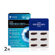 한미양행 루테인 알티지 오메가 3 프리미엄, 30정, 2개 이미지