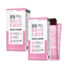 광동 먹는 엘라스틴 콜라겐 젤리 15p, 300g, 2개 상세 이미지