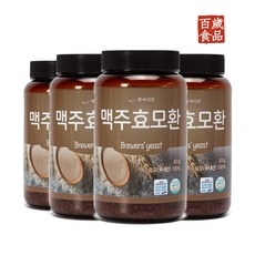 백세식품 맥주효모환 300g, 4개 상세 이미지