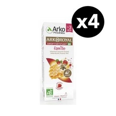 아코로얄 로얄젤리 포티파잉 비타민 시럽 140ml x4통 프로폴리스 키즈 어린이용 허니꿀 Arkopharma프랑스, 4개 상세 이미지