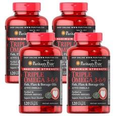 퓨리탄스 프라이드 맥시멈 스트렝스 트리플 오메가369, 4개 이미지