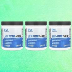 EV루션 뉴트리션 CREATINE5000 무맛 300g 크레아틴 헬쓰 운동 3통, 3개 상품 이미지