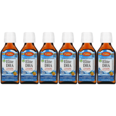 CarlsonElite 칼슨랩스 엘리트 DHA 2270mg 내츄럴 오렌지 Omega3 3.3 fl oz, 100ml, 6개 상세 이미지