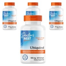 닥터스베스트 유비퀴놀 100mg 소프트젤, 60정, 4개 상세 이미지