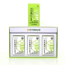 한국양봉농협 목에 좋은 국내산 필름형 수용성 프로폴리스, 60개, 300mg 상품 이미지