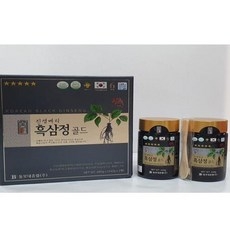 6년근 진생베리 흑삼정골드 (부모님 가족 면역력 기력 에너지충전 건강 선물), 2개, 240g 상세 이미지