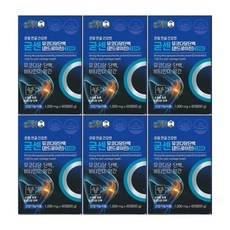고철남헬스케어 관절 연골 건강엔 굳센 뮤코다당단백 콘드로이친 1200 1000mg x 60정 6개 상세 이미지