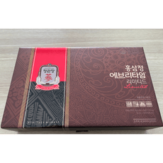 정관장 에브리타임 리미티드 50포 쇼핑백 선물 상견례 답례품 명절 구정 신정 추석 연말 가족 부모님 엄마 아빠 Vip 거래처 생신 생일 결혼 기념일 최고급 프리미엄 홍삼 건강, 1개, 50정 상세 이미지