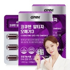GNM 코큐텐 알티지 오메가3 / 코엔자임Q10 코엔자임큐텐 rTG, 30정, 2개 상세 이미지
