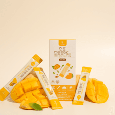 오오더블유 짜먹는 간편한 단백질 헬린이 프로틴 아침식사 망고맛 한포프로틴액 플러스, 22g, 15개 상품 이미지