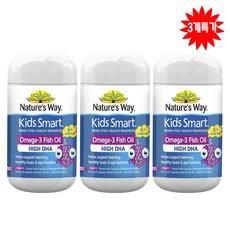 네이쳐스웨이 키즈 스마트 오메가3 피쉬 오일 프루티 향 50 3개특가, 3개, 50정, 50정 이미지
