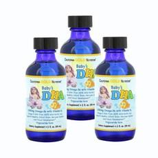 캘리포니아골드뉴트리션 유아영양 오메가3 1050mg DHA 비타민D3 함유 59ml 3팩, 3개 이미지