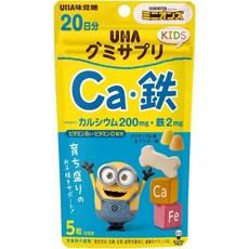 UHA미각당 구미 서플리 키즈 칼슘 철분 파인애플 망고 맛 100정, 1개 이미지