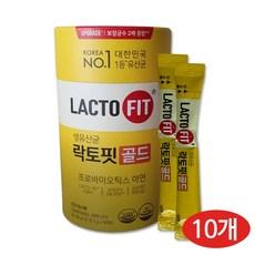 종근당건강 락토핏 생유산균 골드 50포 10개, 100g 상품 이미지