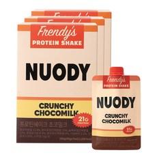 누오디 식사대용 단백질 쉐이크 초코밀크맛, 21개, 40g
