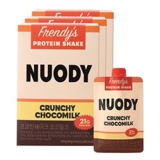 누오디 식사대용 단백질 쉐이크 초코밀크맛, 21개, 40g 상세 이미지