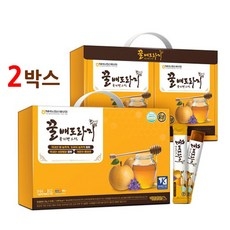 꿀 배도라지 스틱 콜라겐 젤리 배 도라지 농축액 저분자피쉬 펩타이드 식약처 식약청 해썹 인증 선물세트, 2개, 600g 상세 이미지